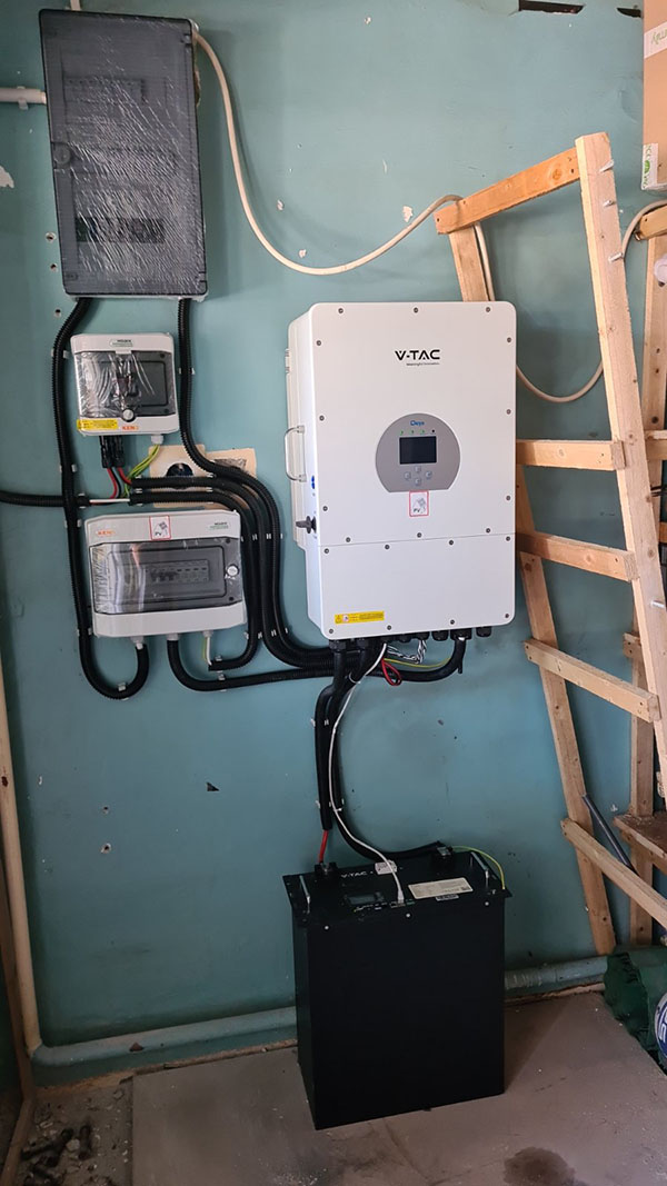 Edelény - napelem inverter