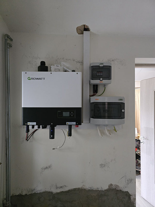 Magyarpolány - napelem inverter